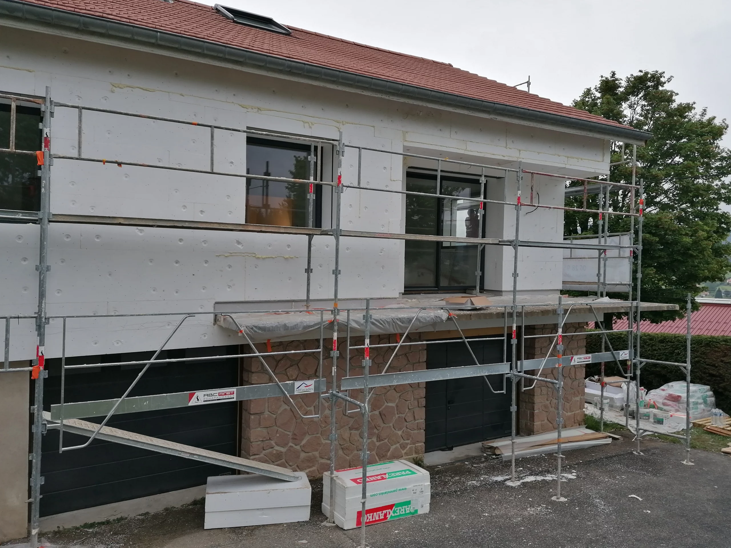 Isolation des murs par l'extérieur