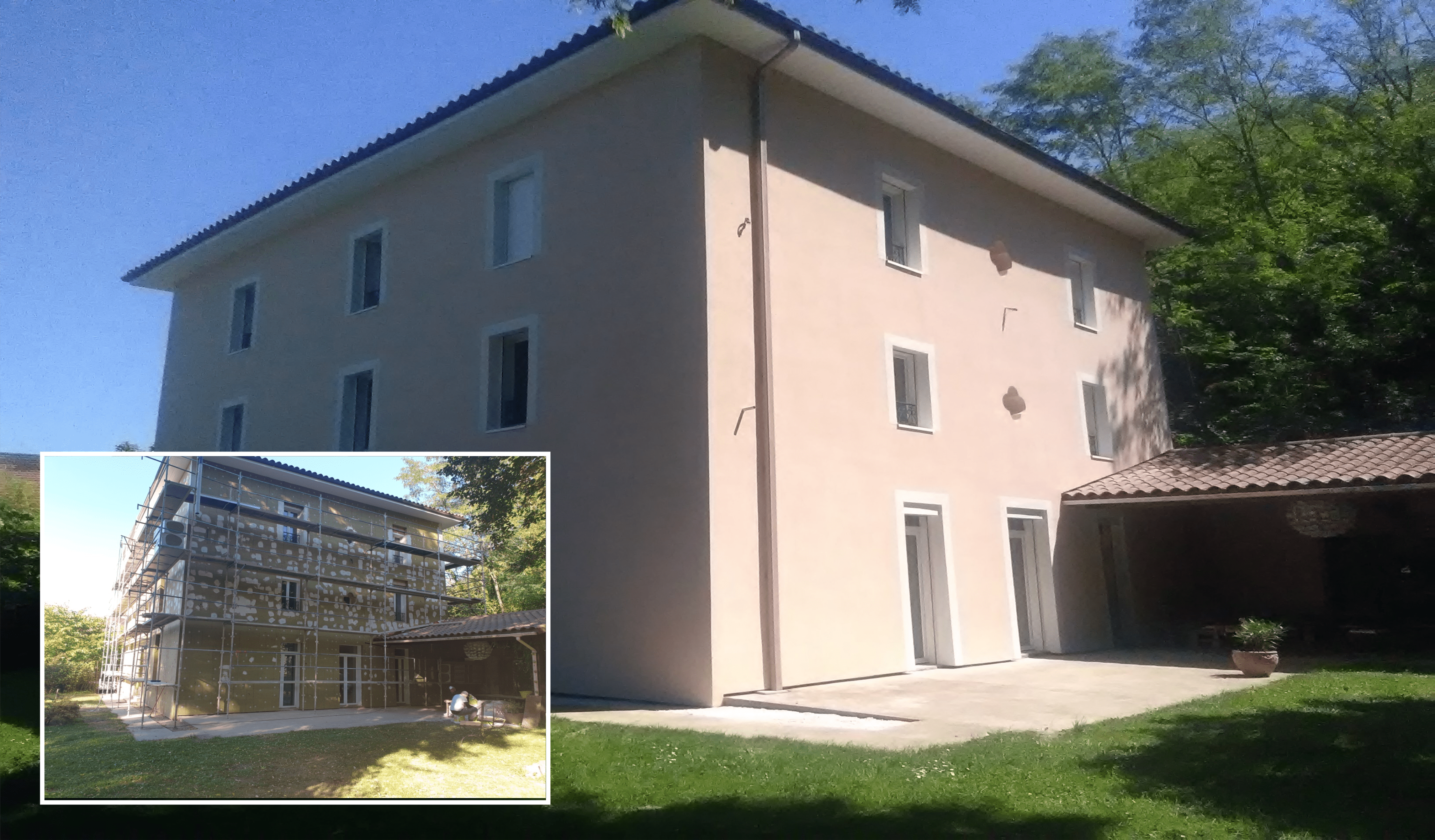 ITE rénovation maison
